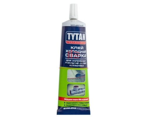 Клей "Холодная сварка" для напольных покрытий из ПВХ и пластика, "TYTAN Professional", 100 г / 22212