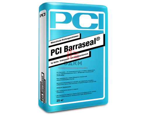 Однокомпонентная и готовая к применению сухая гидроизоляционная смесь PCI Barraseal