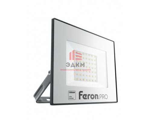 Светодиодный прожектор Feron.PRO LL-1000 IP65 50W 6400K