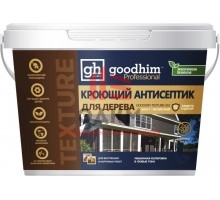 Кроющий антисептик для дерева GOODHIM TEXTURE 651 (база C, 9 л)