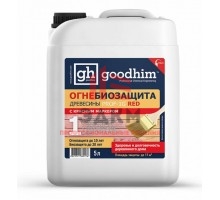 Огнебиозащита GOODHIM Prof 1G RED 1-я группа огнезащиты (готовый раствор, 5 л)