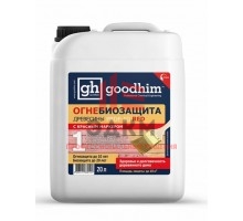 Огнебиозащита GOODHIM Prof 1G RED 1-я группа огнезащиты (готовый раствор, 20 л)