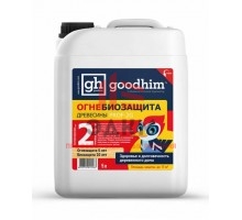 Огнебиозащита GOODHIM PROF 2G 2-я группа огнезащиты (готовый раствор, 5л)