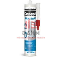 Ceresit CS 15 Sanitary / Церезит герметик силиконовый санитарный 0,28 л