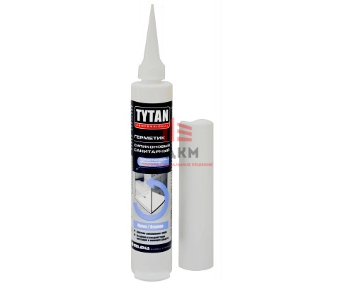 Tytan Professional / Титан герметик силиконовый санитарный для влажных помещений 0,08 л