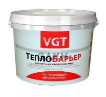 VGT / ВГТ ВД-АК-1180 ТЕПЛОБАРЬЕР краска для металла и минеральных оснований 27 л
