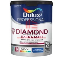 Краска для стен и потолков износостойкая Dulux Diamond Extra Matt | Дюлакс Даймонд Экстра Мат 4,5 л
