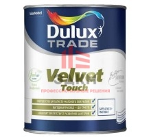 DULUX VELVET Touch краска для стен и потолков с ионами серебра, глубокоматовая, 10 л