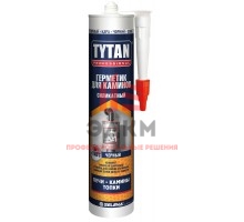 Tytan Professional 1500 / Титан огнестойкий силикатный герметик для каминов 0,28 л