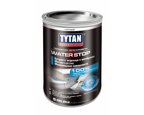 Tytan Professional Water Stop / Титан Стоп Вода герметик для кровли  1 кг