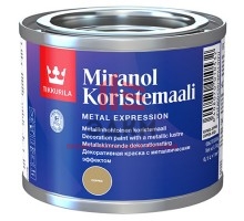 Tikkurila Miranol Koristemaali / Тиккурила Миранол декоративная краска металлик 0,1 л