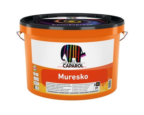 Caparol Muresko / Капарол Муреско фасадная краска на базе силиконовой смолы 9,4 л