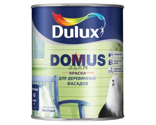 Фасадная краска для дерева Dulux Domus | Дюлакс Домус полуглянцевая 1 л