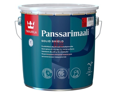 Tikkurila Panssarimaali / Тиккурила Пансаримаали краска для металлических крыш 0,9 л