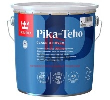 Tikkurila Pika Teho / Тиккурила Пика Техо водорастворимая фасадная краска для дерева  9 л