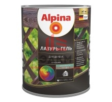 Alpina / Альпина лазурь гель для древесины снаружи помещения 2,5 л
