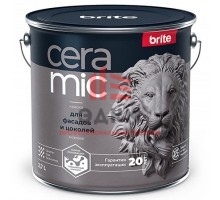 Brite Ceramic / Брайт Керамик краска для фасадов и цоколей 2,7 л
