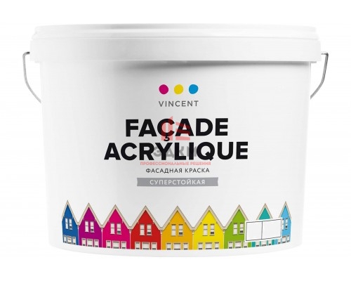 Vincent Facade Acrylique F 2 / Винсент Фасадная краска 0,8 л