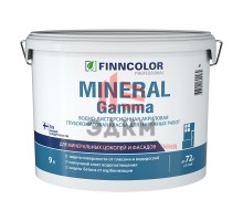 Finncolor Mineral Gamma / Финнколор Минерал Гамма краска водно-дисперсионная для цоколя и фасадов 9 л