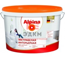 Alpina / Альпина Экстрабелая Интерьерная матовая краска для стен и потолков 2,5 л