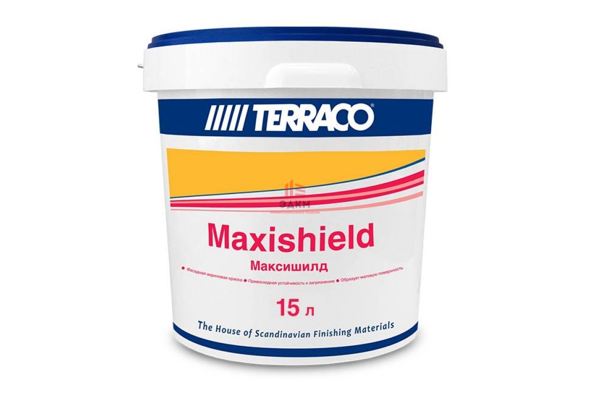 Terraco Maxishield / Террако Максишилд акриловая краска для наружных и ...
