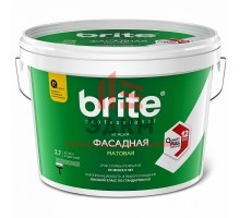 Brite Professional Ti Pure Quality / Брайт профессиональная краска для минеральных фасадов 2,7 л