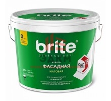 Brite Professional Ti Pure Quality / Брайт профессиональная краска для минеральных фасадов 9 л