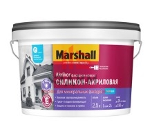Marshall Akrikor / Маршал Акрикор краска фасадная силикон акриловая 2,5 л