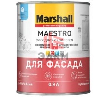 Marshall Maestro / Маршал Маэстро Фасадная акриловая краска 0,9 л