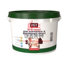 VGT / ВГТ ВД-АК-1180 БЕЛОСНЕЖНАЯ краска для наружных и внутренних работ 15 кг