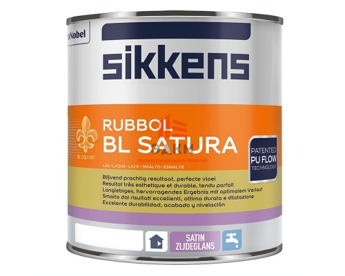 Sikkens Rubbol BL Satura / Сиккенс Рубол БЛ Сатура полуматовая краска универсальная 1 л