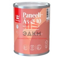 Tikkurila Paneeli Assa 10 / Тиккурила Панели Ясся 10 лак для стен акриловый матовый 0,9 л