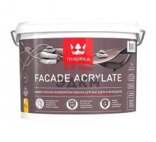 Tikkurila Facade Acrylate / Тиккурила Фасад Акрилат универсальная акрилатная краска  9 л