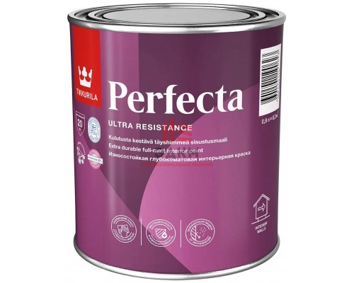 Tikkurila Perfecta / Тиккурила Перфекта краска интерьерная, глубокоматовая 0,9 л