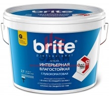 Brite Professional Ti Pure Quality / Брайт профессиональная краска интерьерная супермоющаяся 2,7 л