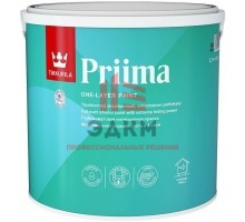 Tikkurila Priima / Тиккурила Прима краска для интерьеров однослойная 2,7 л