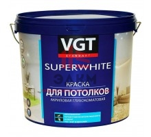 VGT SUPERWHITE / ВГТ ВД-АК-2180 краска для потолка 7 кг