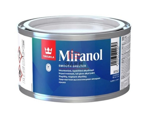 Tikkurila Miranol / Тиккурила Миранол эмаль алкидная универсальная 0,225 л