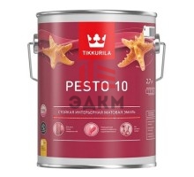 Tikkurila Euro Pesto 10 / Тиккурила Песто 10 эмаль алкидная для внутренних работ матовая 2,7 л