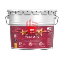 Tikkurila Euro Pesto 10 / Тиккурила Песто 10 эмаль алкидная для внутренних работ матовая 9 л