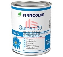 Finncolor Garden 30 / Финнколор Гарден 30 эмаль алкидная полуматовая 0,9 л