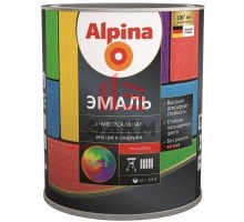 Alpina / Альпина эмаль универсальная алкидная 0,75 л