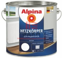 Alpina Aqua Heizkörper / Альпина водоразбавляемая эмаль для радиаторов
