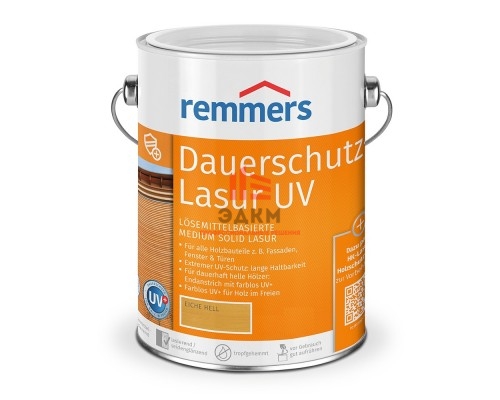 Remmers Dauerschutz-Lasur UV / Реммерс лазурь для древесины 20 л