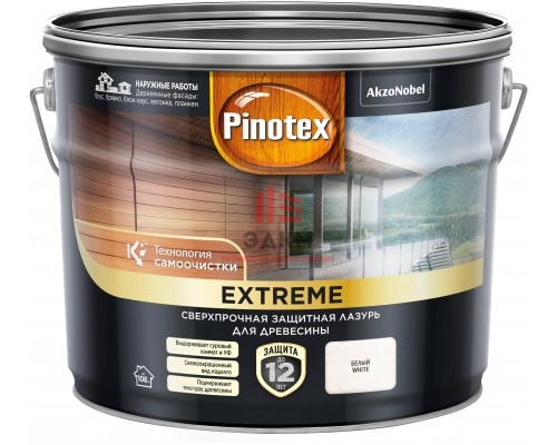 Pinotex Extreme / Пинотекс Экстрим лазурь с эффектом самоочистки  9 л