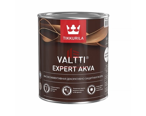 Tikkurila Valtti Expert Akva / Тиккурила Валтти Эксперт Аква декоративно защитная лазурь 0,9 л