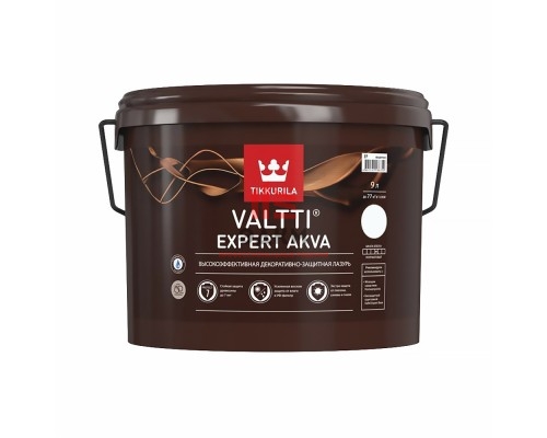 Tikkurila Valtti Expert Akva / Тиккурила Валтти Эксперт Аква декоративно защитная лазурь 9 л