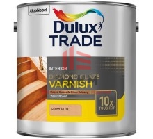 Паркетный лак на водной основе Dulux Trade Diamond Glaze | Дюлакс Даймонд Глейз глянцевый 5 л