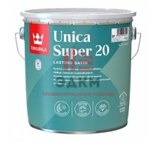 Tikkurila Unica Super 20 / Тиккурила Уника Супер яхтный лак полуматовый 2,7 л