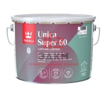 Tikkurila Unica Super 60 / Тиккурила Уника Супер яхтный лак полуглянцевый 9 л